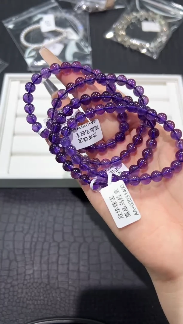水晶手链未镶嵌11g多样性发其一【1条】默认微瑕