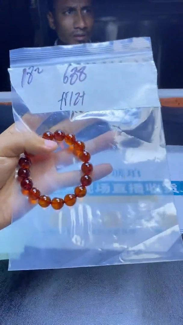 未镶嵌琥珀手串6943905110170736452