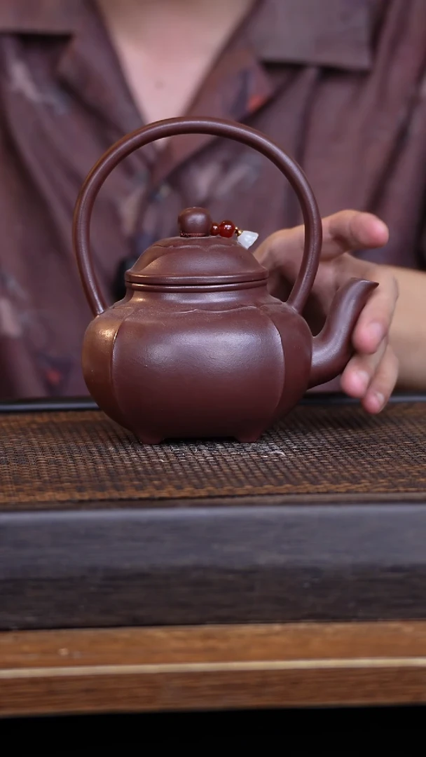 茶壶紫砂宜兴手工原矿紫砂壶001