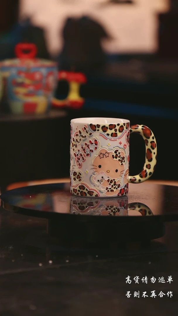 陶瓷景德镇可爱设计师款陶瓷