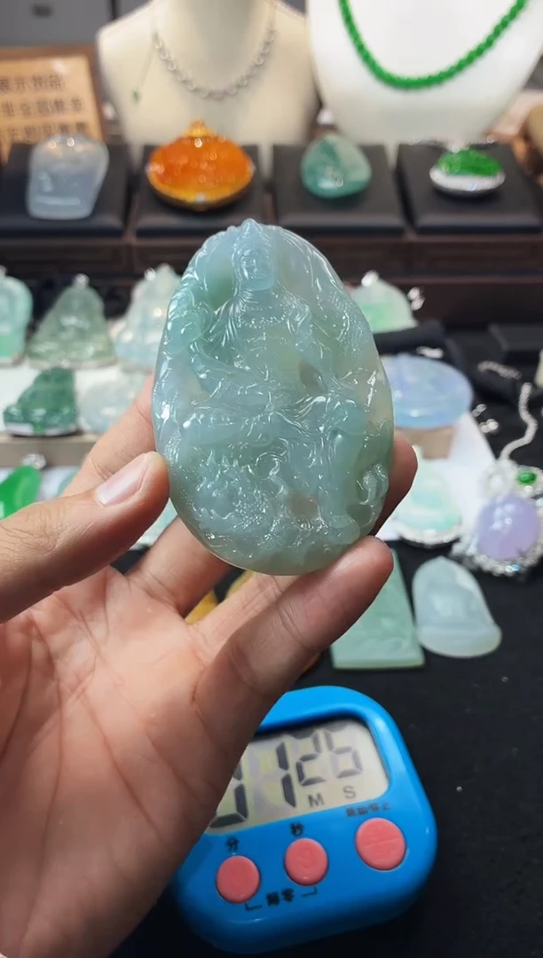 未镶嵌定制翡翠加*~  S毛货不退不换