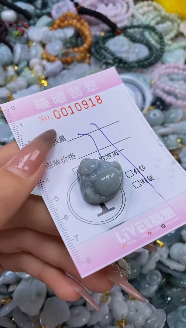翡翠未镶嵌颈饰闪购0010918