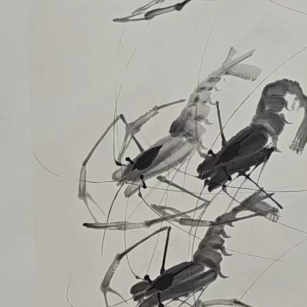 橱窗展示/齐派艺術/孔庆旭/宣纸国画/带证书