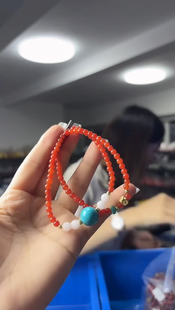 未镶嵌手串南红玛瑙（多样性发一件）
