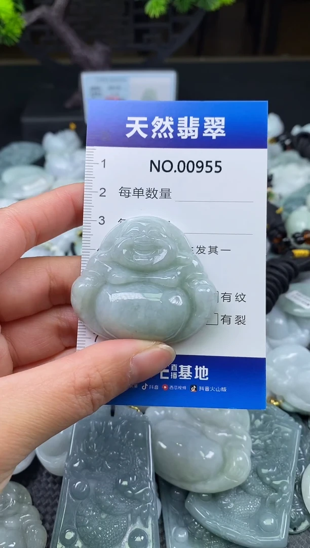 颈饰未镶嵌翡翠天然缅甸翡翠955