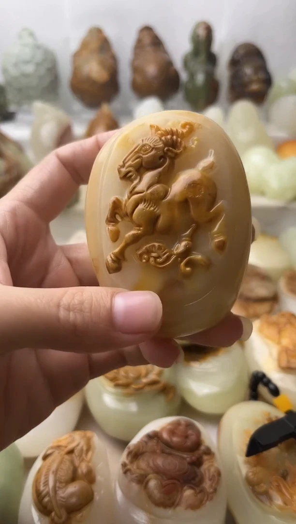 石材古青石棉纹正常不退换羊