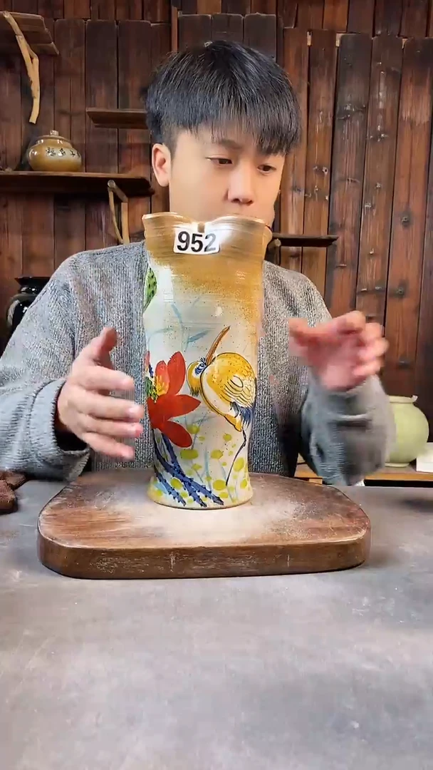 碗952，手工手绘，超值陶瓷