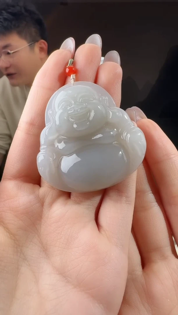 颈饰未镶嵌和田玉50佛公