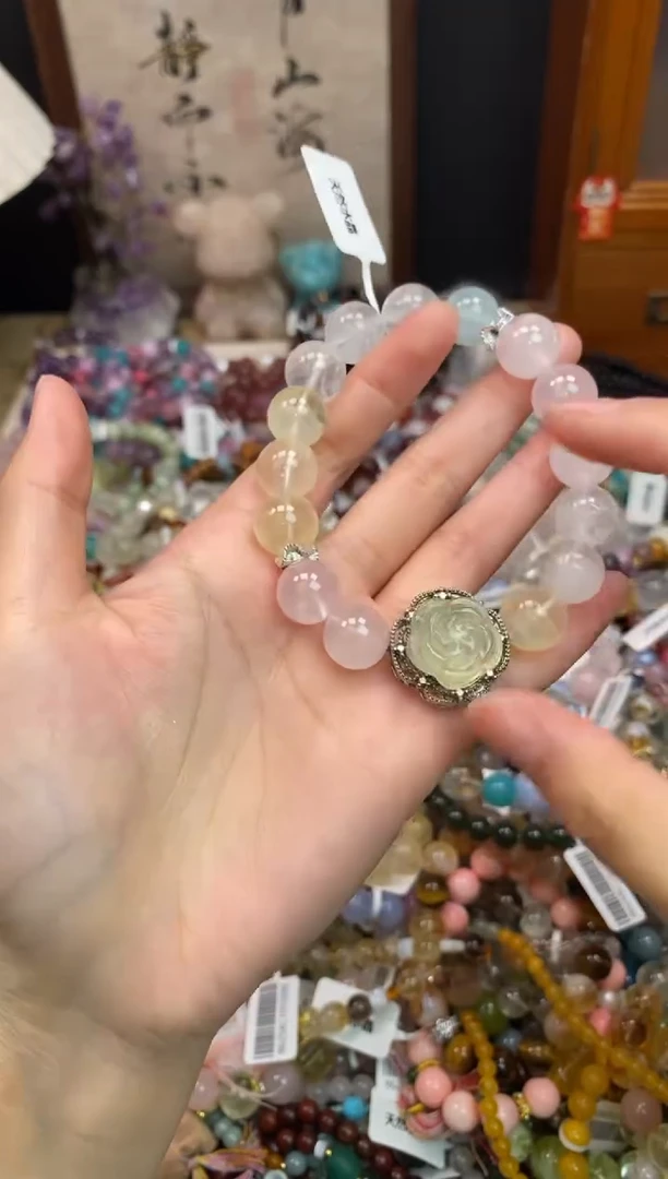 未镶嵌手链水晶535