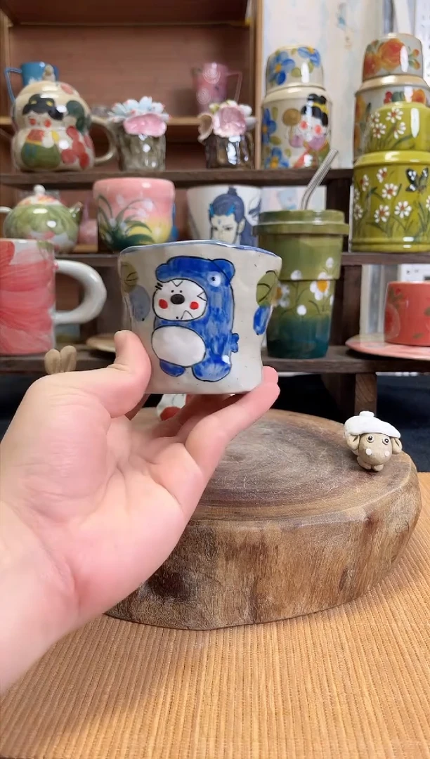 景德镇手工手绘高温瓷