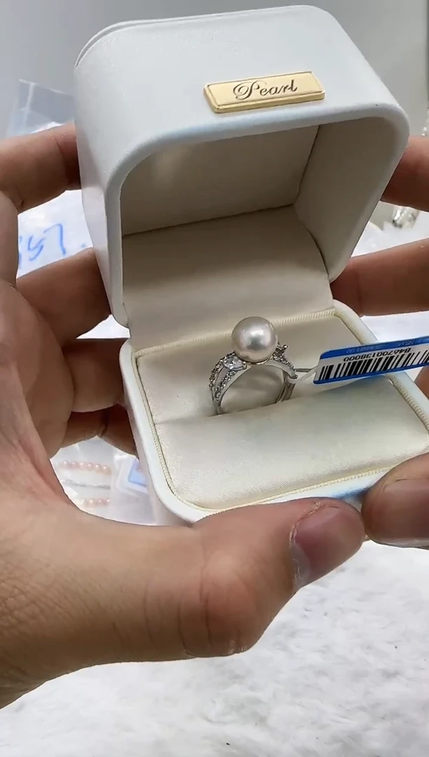 【闪购商品】淡水珍珠DA银S925镶嵌b467 珍珠