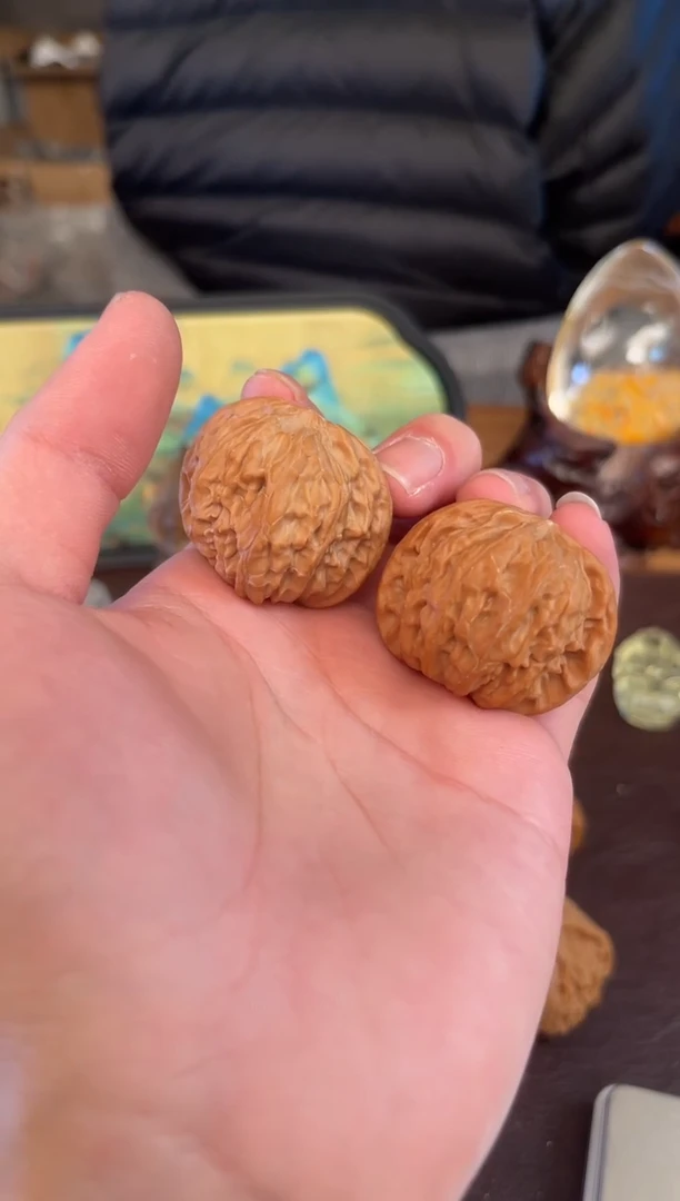 吊坠文玩核桃磨盘38尺