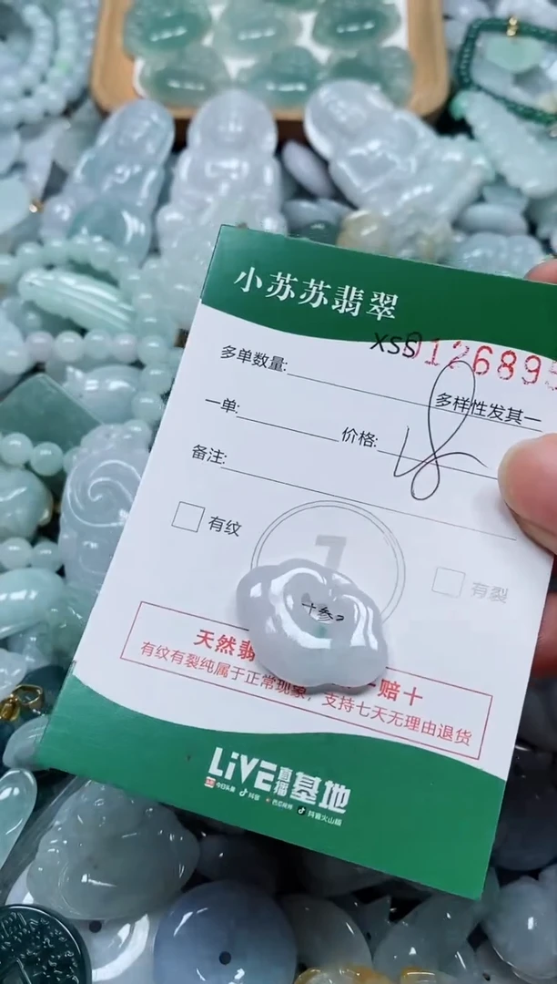 翡翠未镶嵌颈饰闪购商品0126895