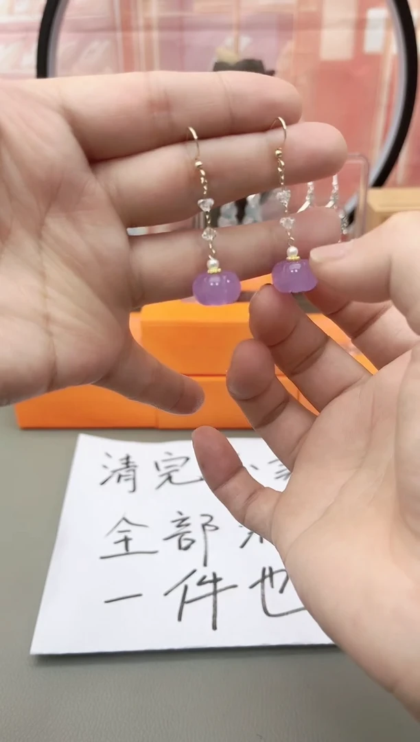 银S925镶嵌耳坠玛瑙/玉髓h655