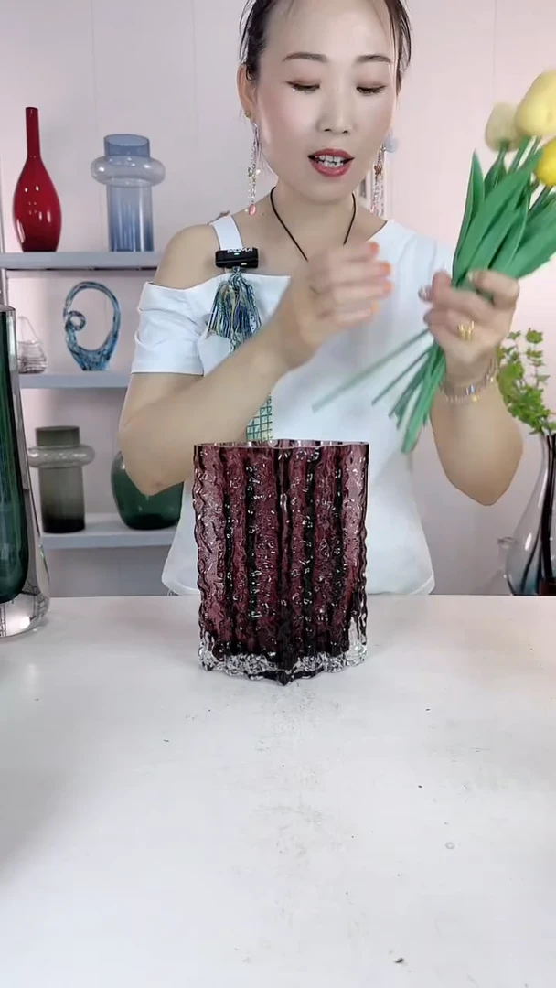 有机玻璃7.17中午紫色正品原版冰川高度21CM