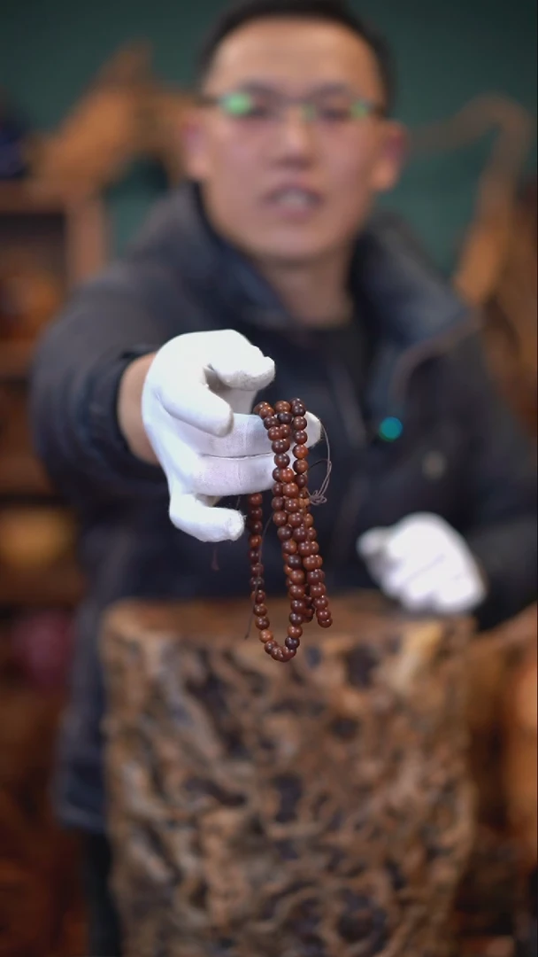 【闪购商品】枣木雷击枣木0.8手串108颗