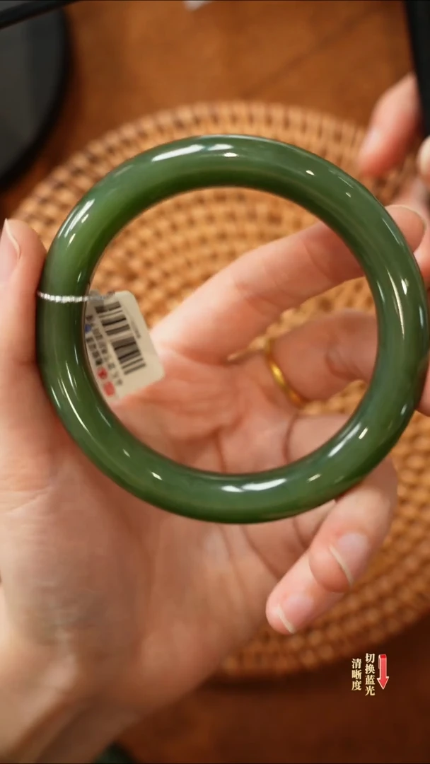 【闪购商品】和田玉手镯未镶嵌0213-002（60圈口）