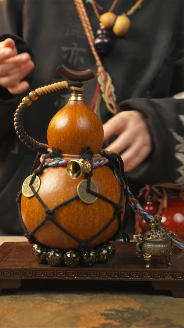 497大漆一物一拍记葫堂出品【不带手串】