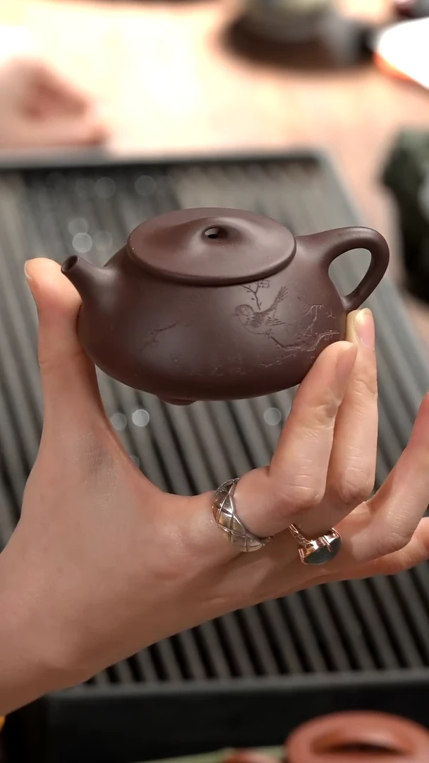 茶壶紫砂五堂景舟石瓢-湖帆