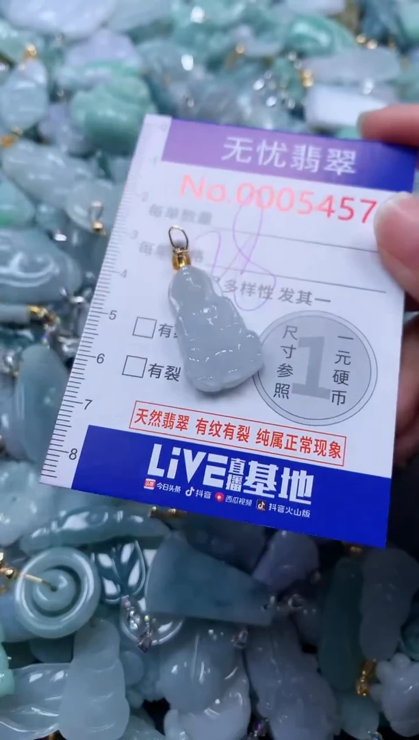 颈饰未镶嵌翡翠5457