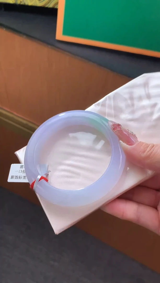 未镶嵌手镯翡翠-F68-正圈56.9