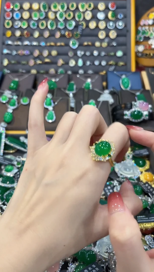 【闪购商品】玛瑙/玉髓戒指未镶嵌11111