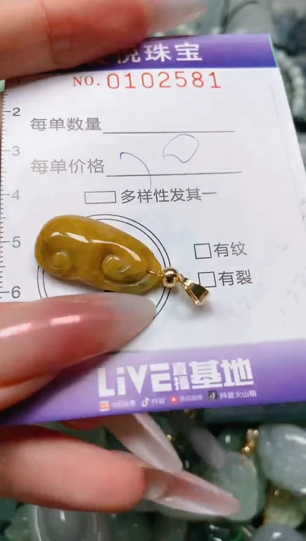 【闪购商品】翡翠颈饰未镶嵌闪购0102581