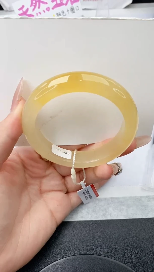 未镶嵌手镯石英质玉w62-HB多样性发货57+