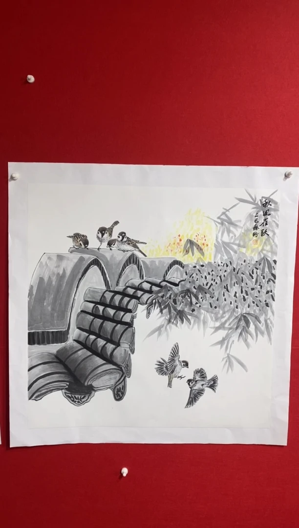 【闪购商品】国画SP洋苏盼老师作品