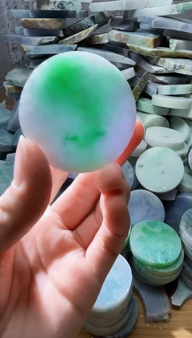 裸石翡翠天然翡翠A货玉 南 368