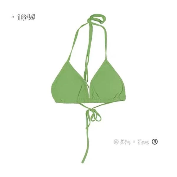 【赵小小yimao】164-1 性感美背挂脖绑带内衣修身抹胸外穿背心吊带