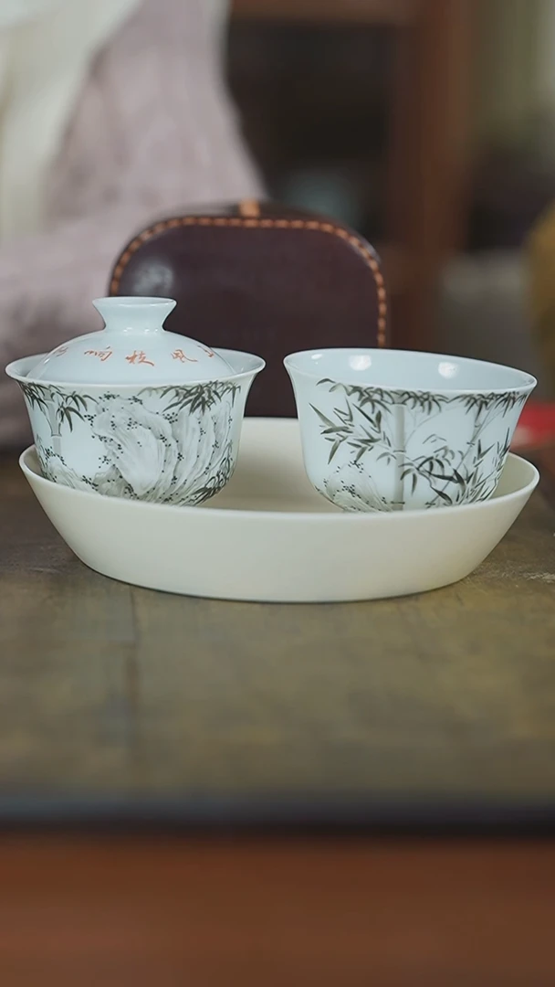 【闪购商品】杯弥云斋8期任平生微瑕云白壶承