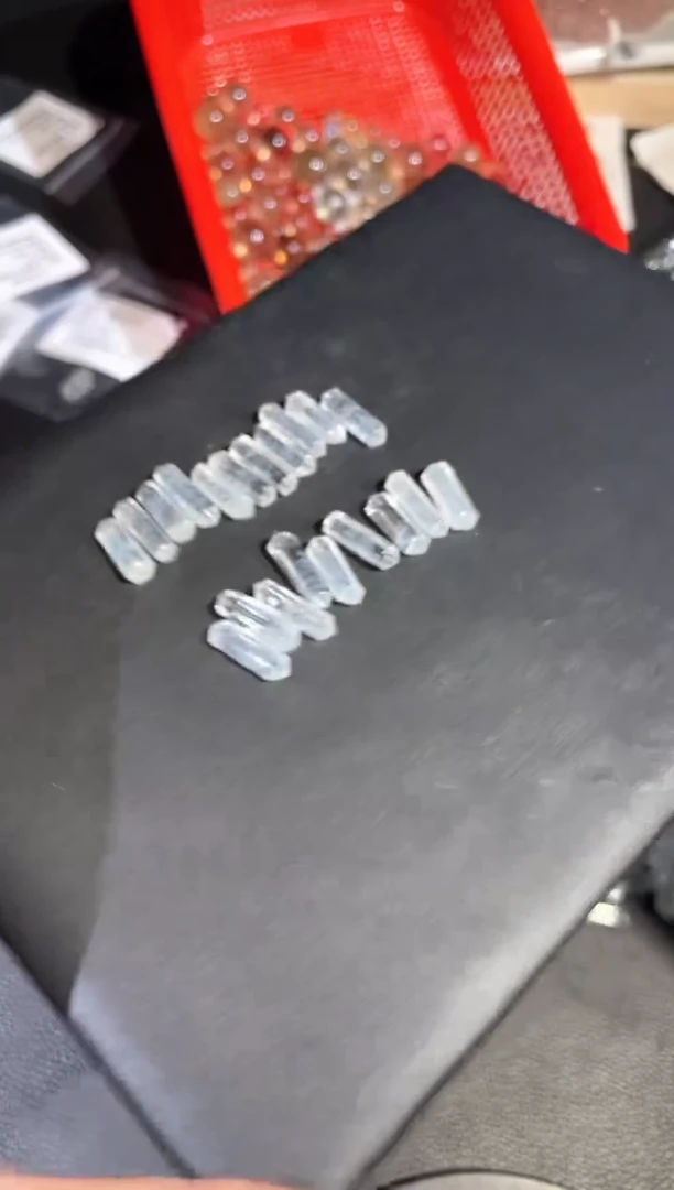 水晶珠宝半成品未镶嵌【W03】蓝针随行多样性随1颗