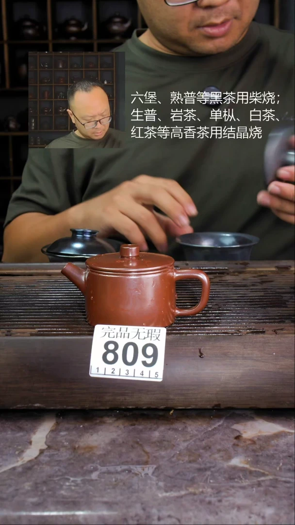 壶四大名陶钦州坭兴陶809