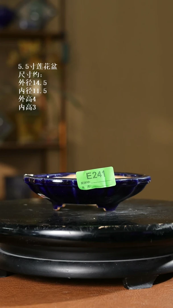 5.5寸莲花盆241