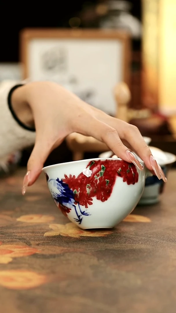 陶瓷手工手绘茶器29