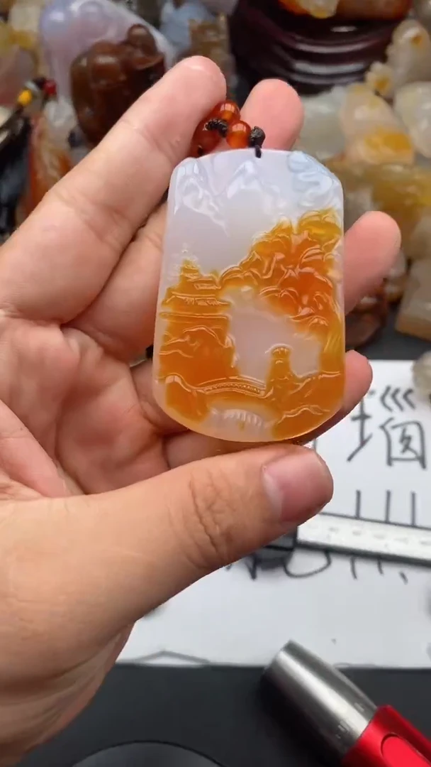 【闪购商品】玛瑙/玉髓颈饰未镶嵌1