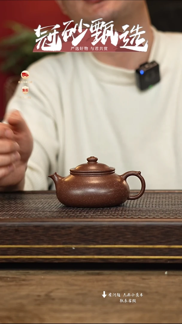 【闪购商品】紫砂茶壶冠砂甄选93