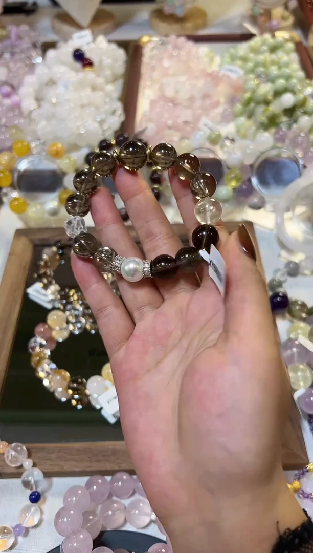 未镶嵌手链水晶【山语九州】天然水晶手串多样性发货 发其一