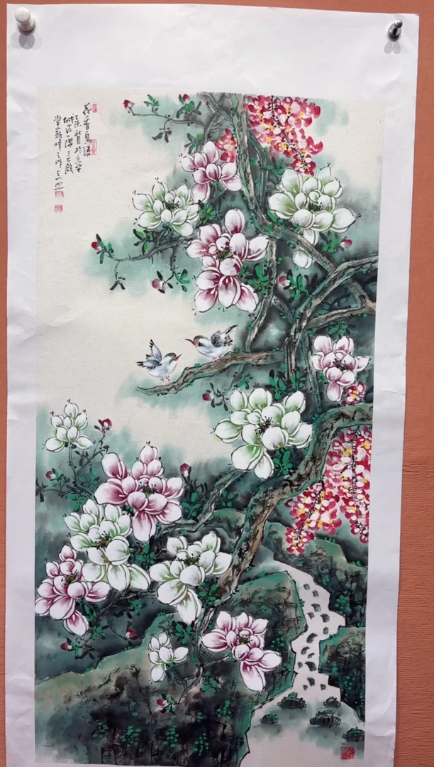 国画师立照老师国画作品