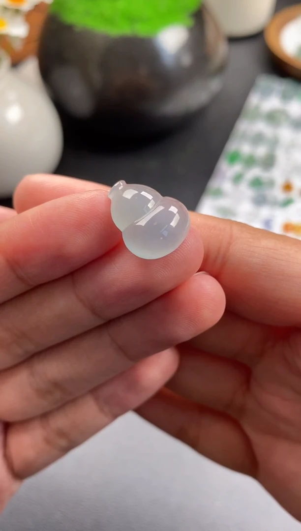 散珠翡翠冰胶葫芦