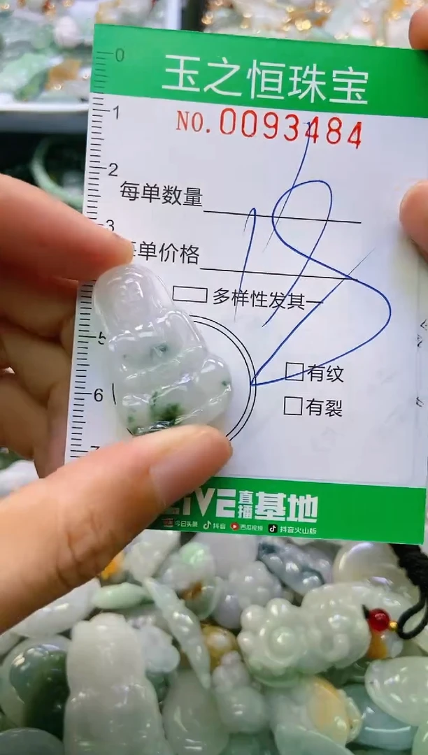 翡翠未镶嵌颈饰闪购0093484