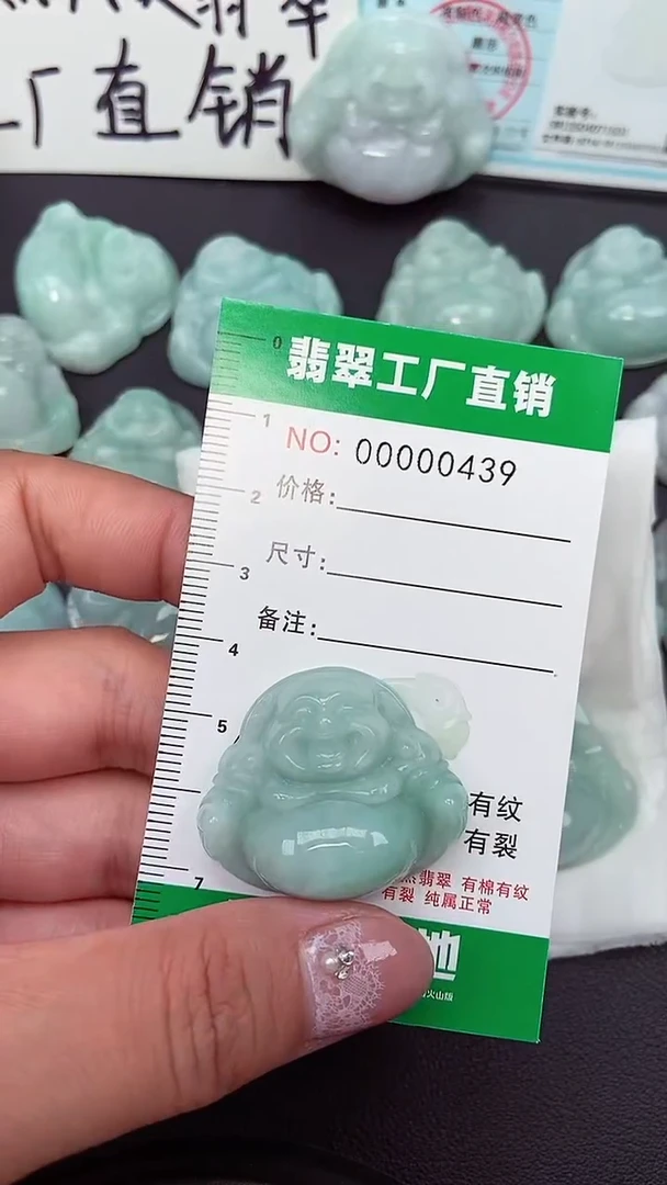 颈饰未镶嵌翡翠缅甸天然翡翠0439