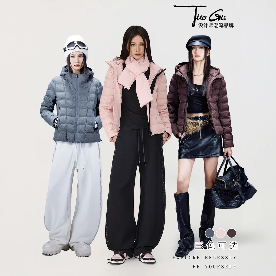 90白鹅绒小个子羽绒服女冬季新款加厚保暖派克工装外套女D53923