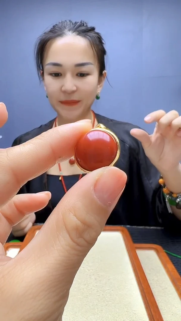 查罗石14K金镶嵌颈饰高货diy劲饰