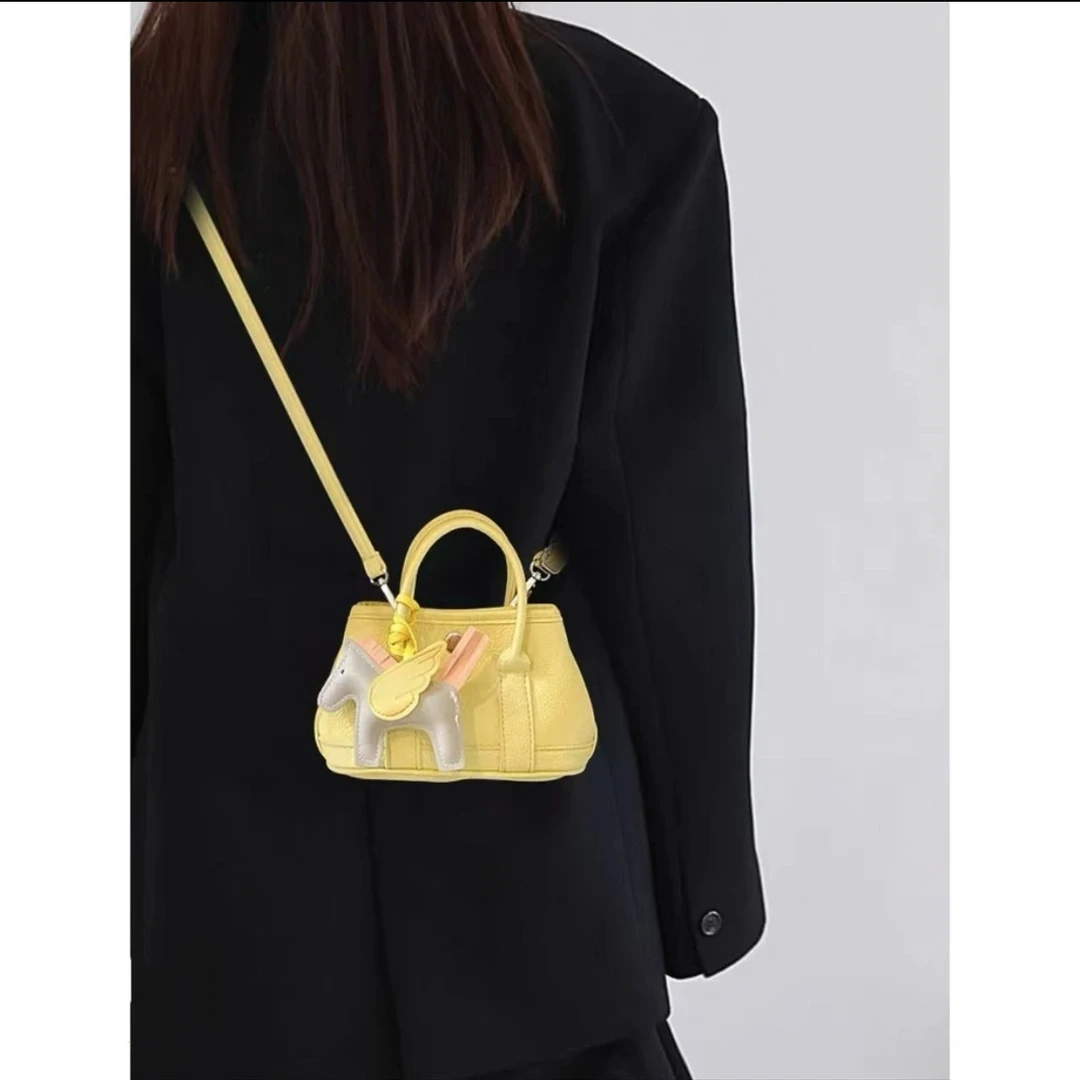 小众精致简约设计花园包女2025新款高级质感手提包百搭单肩斜挎包