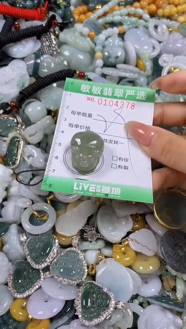 【闪购商品】翡翠颈饰未镶嵌闪购0104378