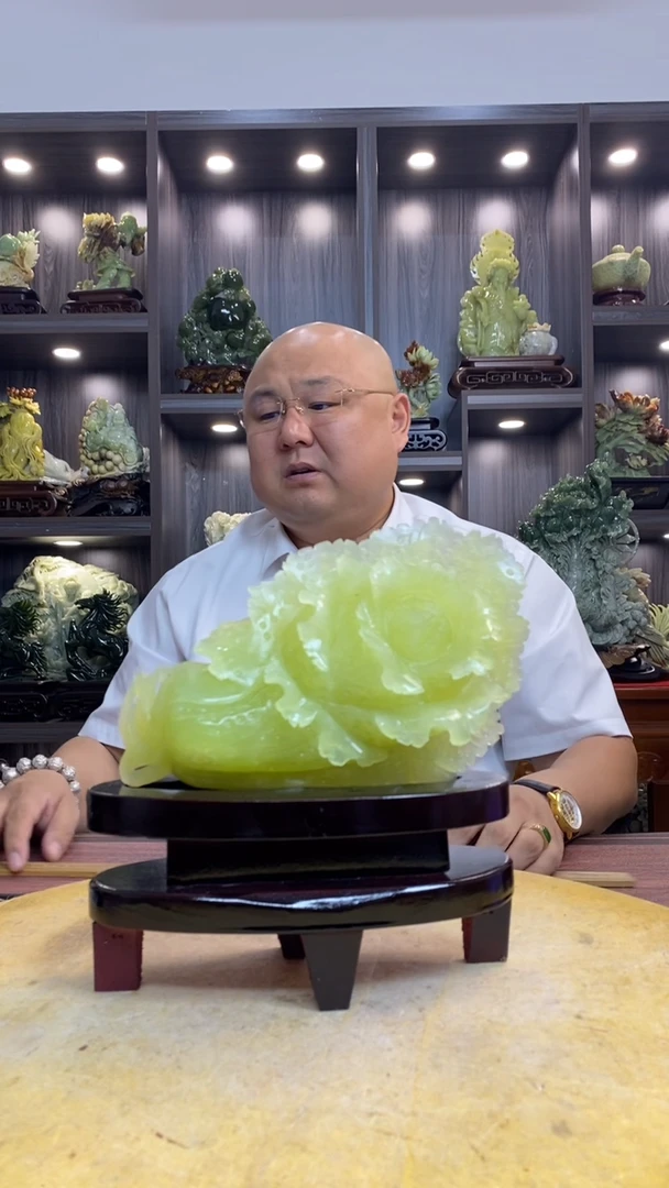 玉用****3玉岫岩料手工雕刻摆件居家装饰送礼一物一图