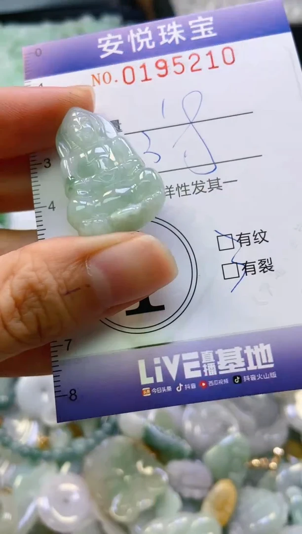 翡翠未镶嵌颈饰闪购0195210