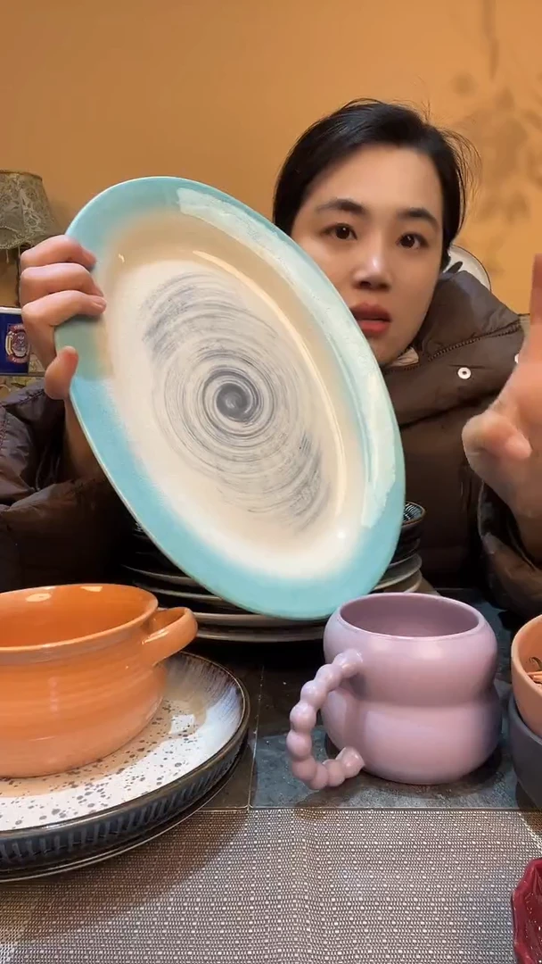 盘鱼盘 微瑕介意勿拍